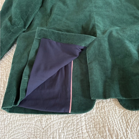 Boden Marylebone Corduroy Blazer Emerald Green Women’s US Sz 14R Academia - Picture 6 of 16